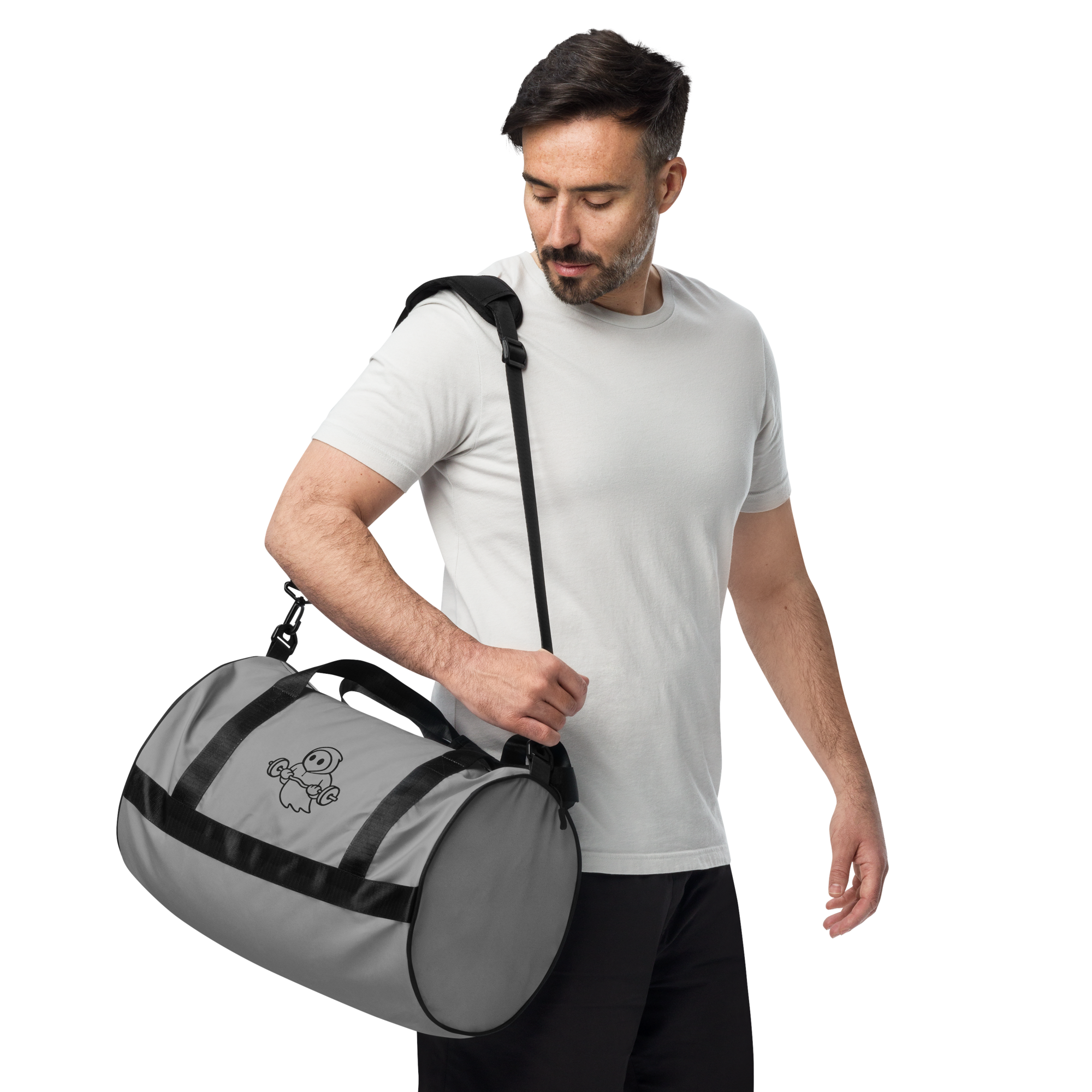Ghost Fitness Gym Bag (Gray)
