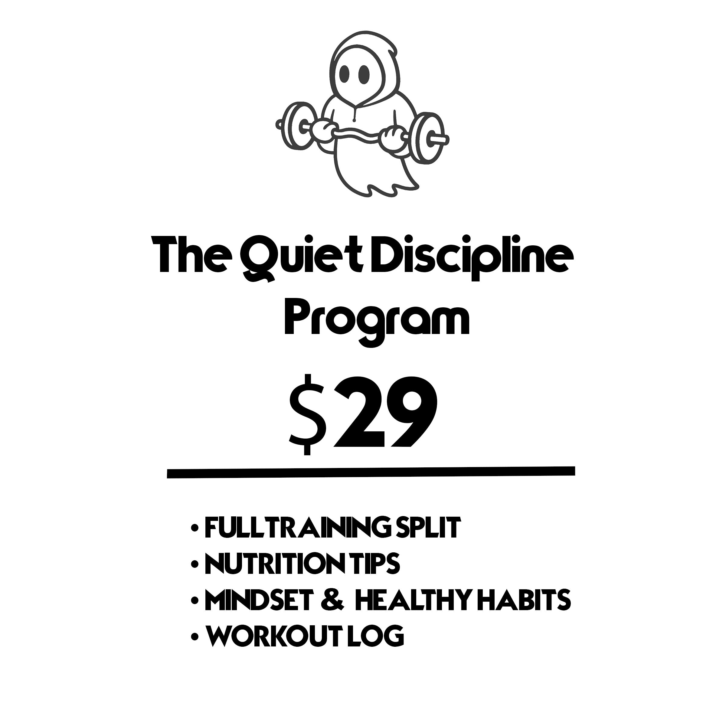 Ghost Fitness - Quiet Discipline Program