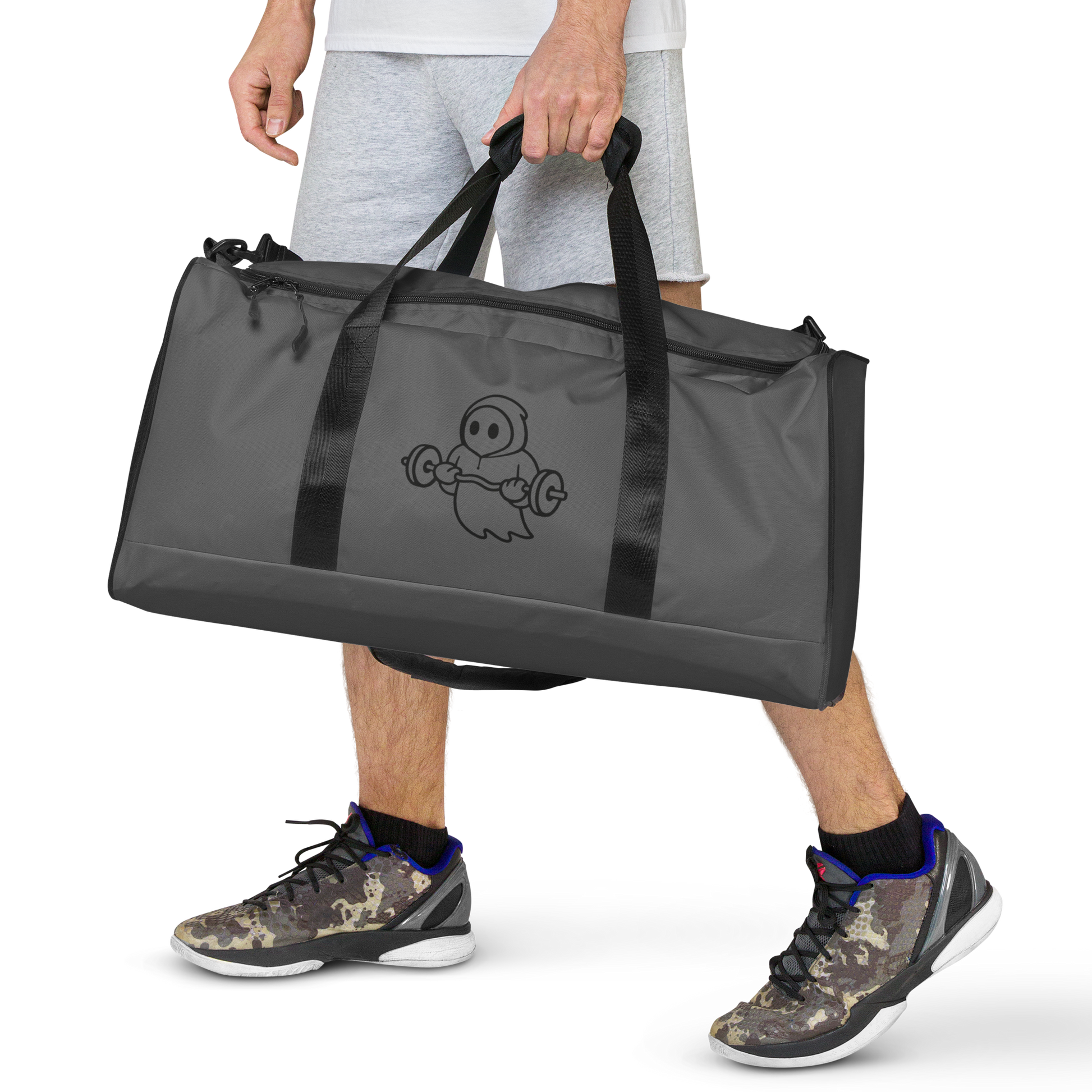 Ghost Fitness Duffle Bag (Gray)