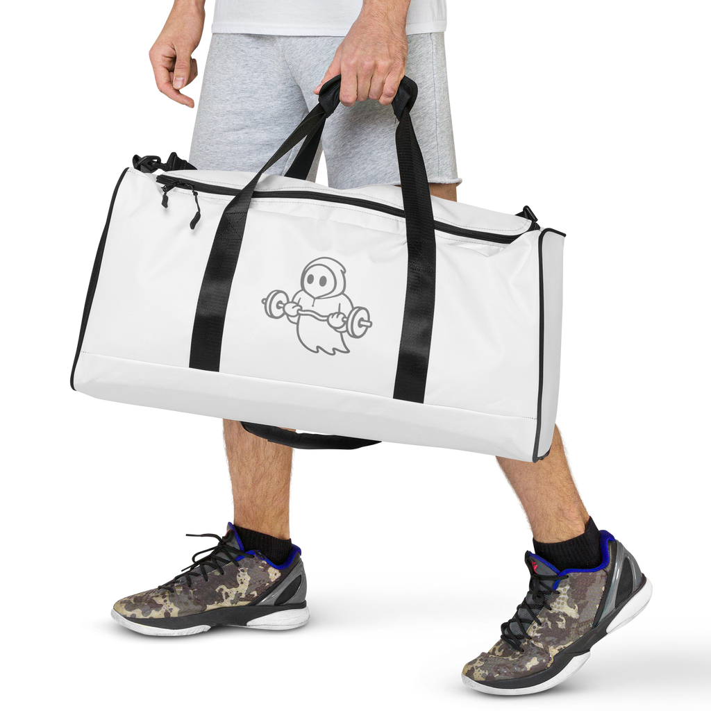 Ghost Fitness Duffle Bag (White)