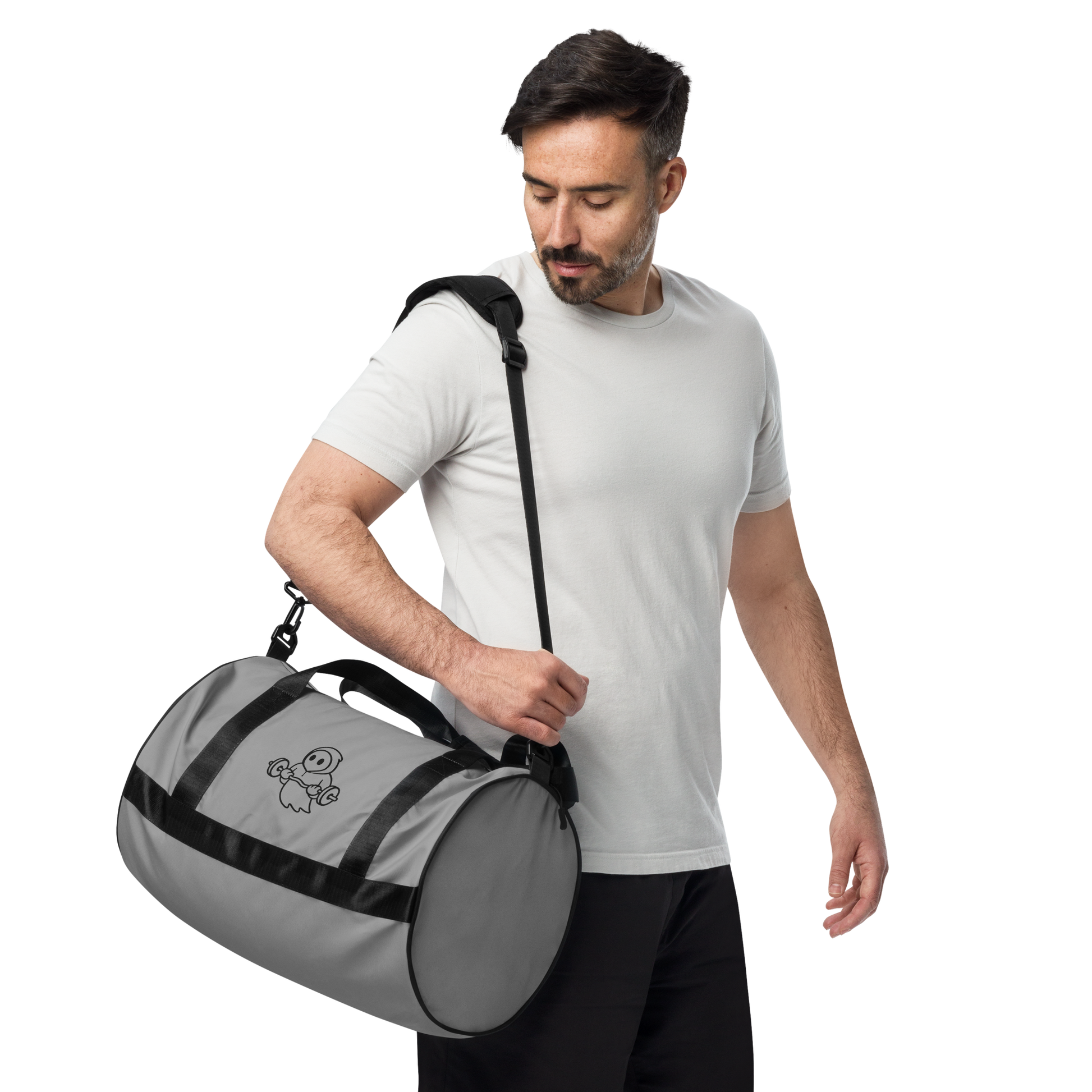 Ghost Fitness Gym Bag (Gray)
